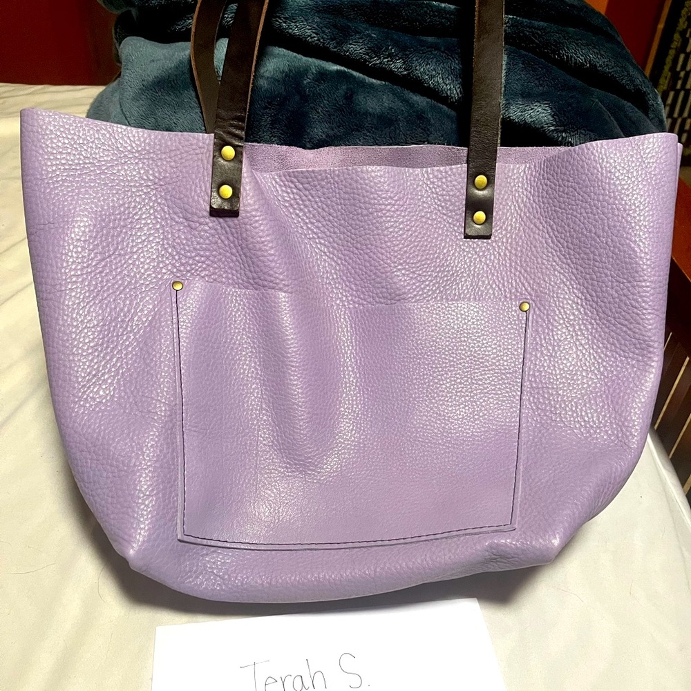 Large Classic Portland Leather Tote